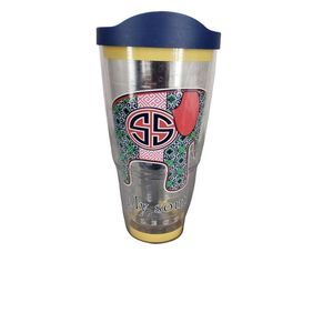 Tervis‎ Simply Southern Elephant tumbler 24oz with lid